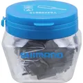 Shimano St-9000 Kunststoffkappe 100 Einheiten Schwarz Schwarz One Size - Schwarz