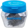 SHIMANO 100 Stk Endkappe Schaltzugaußenhülle m. kurzer Spitze ST-9000 schwarz