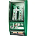Augenspülstation H560xB290xT120ca.mm 2x0,5 l,1xPflasterspender CEDERROTH