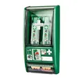 Cederroth Augenspülstation H560xB290xT120ca.mm 2x0,5 l,1xPflasterspender