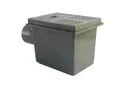 Marley Ballfix-Kellerablauf DN 110 mit Dreifachrückstauverschluss 28,6 x 19,6 cm