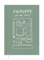 Eine der Guten Lehrerkalender 2026/2027 A4 Softcover – Lehrerplaner Schuljahr 2026 2027 | Leseband, Notenlisten & Klassenlisten | nachhaltig, FSC-Papier, klimaneutral | Grün Weiß