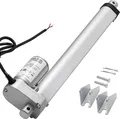 VEVOR 12-V-Linearantrieb, 250 mm Linearmotor mit 15 mm/s, 1000 N Linear Actuator mit IP54-Schutz & Montagehalterung, Lineartechnik-Aktuatoren für Hubschreibtische, Liegestühle, Fenstertüröffner