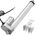 VEVOR 12-V-Linearantrieb, 250 mm Linearmotor mit 15 mm/s, 1000 N Linear Actuator mit IP54-Schutz & Montagehalterung, Lineartechnik-Aktuatoren für Hubschreibtische, Liegestühle, Fenstertüröffner