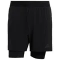 adidas - D4T 2in1 Shorts - Shorts Gr XL schwarz