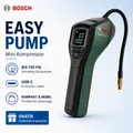 Bosch EasyPump Akku Kompressor 150 PSI ✔ USB-C ✔ Mini Luftpumpe geprüft