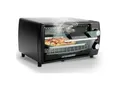 Steinborg Minibackofen 10L Pizzaofen 60 min. Timer 1000W schwarz