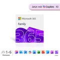 Microsoft 365 Family (Office-Apps inkl. Copilot-KI und 6TB Cloudspeicher) | Download & Produktschlüssel