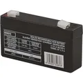 Emos Wartungsfreier Blei-Akku 6 V/1,3 Ah, faston 4,7 mm (1 Stk., Gerätespezifisch, 1300 mAh) (1201000500)