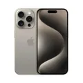 Apple iPhone 15 Pro 128GB Titan Natur Neuwertig Garantie 05/2025
