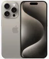 Apple iPhone 15 Pro 128GB Titan Natur Hervorragend - Refurbished Garantie 90%