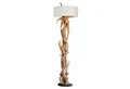 Möbel Bressmer Stehlampe BLUMA Stehleuchte, stehlampe holz 180 cm, treibholz Stehen lampe, E27, Nachhaltig