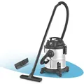 STAHLWERK Nass- und Trockensauger VCL-1200 ST – 1200 W Werkstattsauger mit 20 l Metallbehälter, Staubschüttelfunktion, Blasfunktion und Nass- und Trockensaugen für Werkstatt, Garage und Baustelle
