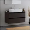Duravit Waschbecken DuraBrezza, mit Hahnlochbank, 60x40x14 cm, aus Mineralguss – Farbe wählbar weiß