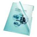 ESSELTE LEITZ - bene - L-förmiger Ordner - für A4 - durchsichtig blau (Packung mit 100)