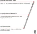 KWB Profi-Steinbohrer 400 x 14 mm
