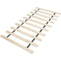 Lermowood Rollrost 100 x 200cm (10 Latten) - Extrem stabil, Massivholz - Lattenrost Bettrost Holzlatten Latten Rost