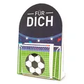 itenga Geldgeschenk oder Gastgeschenk Verpackung Fußballstadion Für Dich aus Karton 15x10cm