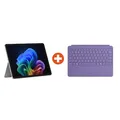 Microsoft Surface Pro Copilot+ PC 12" Snapdragon X Plus 16GB/256GB UFS PixelSense LCD Platinum Win11 ohne Netzteil inkl. MS Surface Pro Keyboard Violet