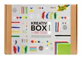 folia 935 - Kreativ Box, Bastelkiste mit buntem Materialmix zum Basteln und Dekorieren, über 1300 Teile