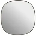 Muuto - Framed Mirror, 40 x 40 cm, taupe / Klarglas