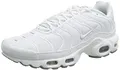 NIKE Herren Air Max Plus Fitnessschuhe, White White Black Cool Grey 604133 139, 45.5 EU
