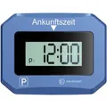 Technaxx Parkscheibe TX-272, elektronisch, mit Knopfzelle, mit Zulassung, blau