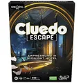 Hasbro Gaming Cluedo Escape Erpressung im Midnight Hotel, einmalig lösbares Escape-Room-Spiel für 1 − 6 Spieler, kooperatives Spiel