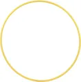 Hula Hoop Reifen für Kinder, Durchmesser 70cm in gelb