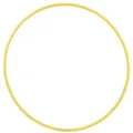Hoopomania Hula-Hoop-Reifen Hula Hoop Reifen für Kinder, Durchmesser 70cm in gelb gelb Ø 70 cm