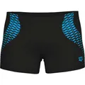 Arena MENS ARENA OPENINGS SWIM SHORT Badehose Herren in black-turquoise, Größe 9