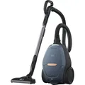 AEG VX82-1-5DB Staubsauger mit Beutel / XL-Softräder / 600 Watt / Zusatzdüsen und Staubbeutel / für Hart- & Teppichböden / 12m Aktionsradius / Denim Blue