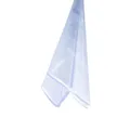 Bagnoxx 2m Duschdichtung, Anschlagdichtung 180 Grad für Duschkabine im Bad, 8mm Glasstärke, transparentes PVC Profil mit Duschlippe, Duschtürdichtung für 2 Glastüren, Abdichtung Dusche