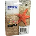 3 Epson Tinten C13T03U540 Multipack CMY 603