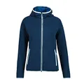 ICEPEAK Midlayer Berryville mit Kapuze für Damen, Farbe:Blau, Größe:S