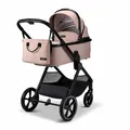 Moon Kombikinderwagen Kinderwagen AURA Sand Babywagen Einkaufskorb Wickeltasche