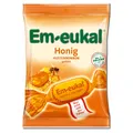 (27,87€/1kg) Em-eukal Honig Bonbons, Hustenbonbon, 75g Beutel
