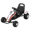 HOMCOM Go Kart Stahl
