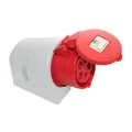 CEE Wandsteckdose 5 polig 32A 400V IP44 PCE 125-6