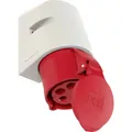 PC Electric 125-6 CEE Wandsteckdose 32 A 5polig 230 V, 346 V 1 St.