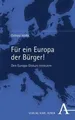 Für ein Europa der Bürger! Otfried Höffe