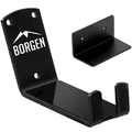 Borgen Fahrrad Wandhalterung Pedal schwarz - Schwarz
