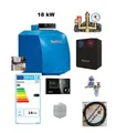 Paket Buderus Öl Brennwert Kessel GB125 18kW+HS25+Floco Top+KSG+AS1.6+MAG