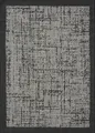 Teppich In- und Outdoor Flachgewebe Terrasse Balkon Wintergarten Robust Abstrakt Grau Anthrazit Braun, Farbe:Anthrazit, Maße:60x100 cm