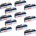 11x BOSCH Zündkerze für Opel Zafira A F75_ 2.2 16V Astra G Cabriolet F67 F07_