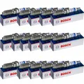 16x BOSCH Zündkerze für Opel Zafira A F75_ 2.2 16V Astra G Cabriolet F67 F07_