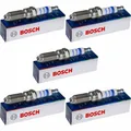 5x BOSCH Zündkerze für Opel Zafira A F75_ 2.2 16V Astra G Cabriolet F67 F07_
