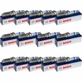 14x BOSCH Zündkerze für Opel Zafira A F75_ 2.2 16V Astra G Cabriolet F67 F07_
