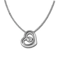SilberDream Dancing Stone Herz SET Kette + Anhänger Zirkonia 925 Silber DSK106W