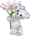 Swarovski Dekofigur Kristallfigur Sammelfigur Kris Bär Ein Gänseblümchen für Dich (1 St), Swarovski® Kristall
